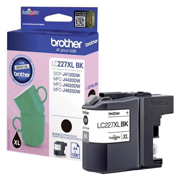 ГЛАВА ЗА BROTHER MFC J4420DW/J4620DW - HIGH CAPACITY - Black - PN LC227XLBK (LC-227XLBK)
