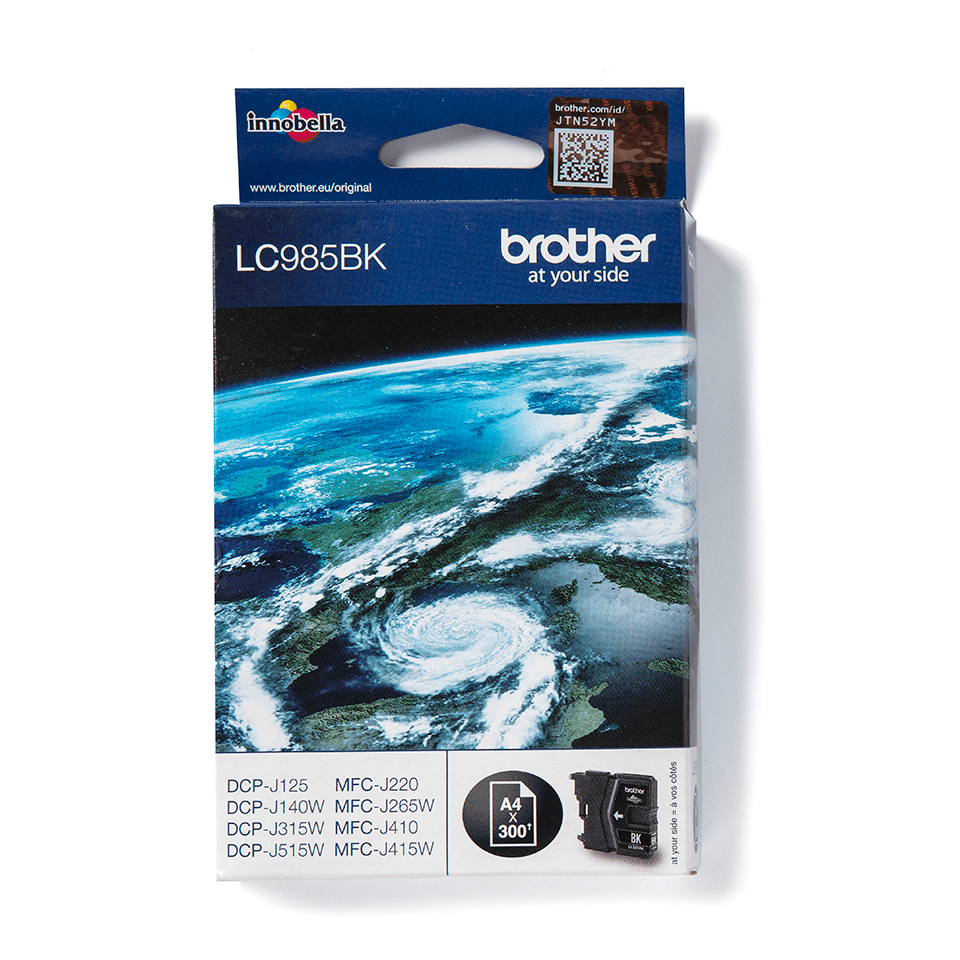 ГЛАВА ЗА BROTHER MFC J220/J265/J410/J415/J615/DCP J125/J315/J515 - Black - PN LC985BK (LC-985BK)