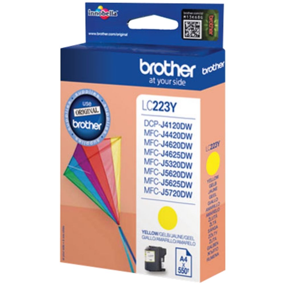 ГЛАВА ЗА BROTHER MFC J4420DW/J4620DW/J5320DW/J5620DW/J5720DW - Yellow - PN LC223Y (LC-223Y)