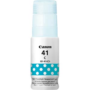БУТИЛКА МАСТИЛО ЗА CANON PIXMA G1420/G2420/G2460/G3420/G3460 - /41/ - GI-41C (GI41C) - Ink Bottle - Cyan - PN 4543C001