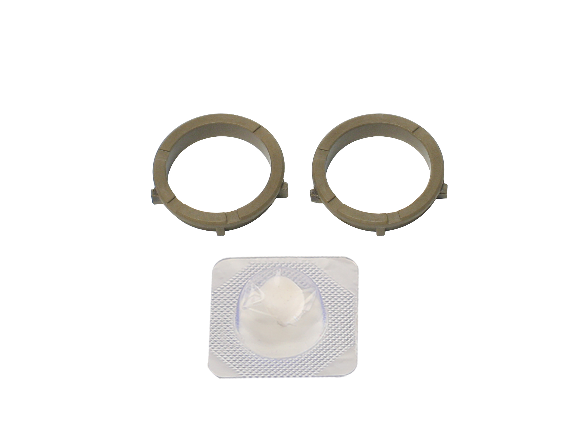ВТУЛКИ ГОРНА РОЛКА КОМПЛЕКТ (UPPER ROLLER BUSHING 2 PCS) (Heat insulating sleeve for upper fuser roller) ЗА RICOH AFICIO 1013/1515/MP 161F - AE03-1034 (AE031034) - PN CET6459